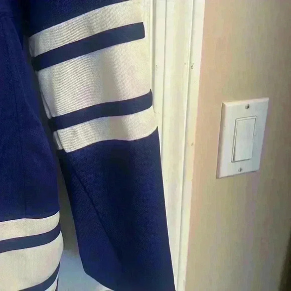 Blue Reebok  Hockey Jersey - Picture 5 of 9